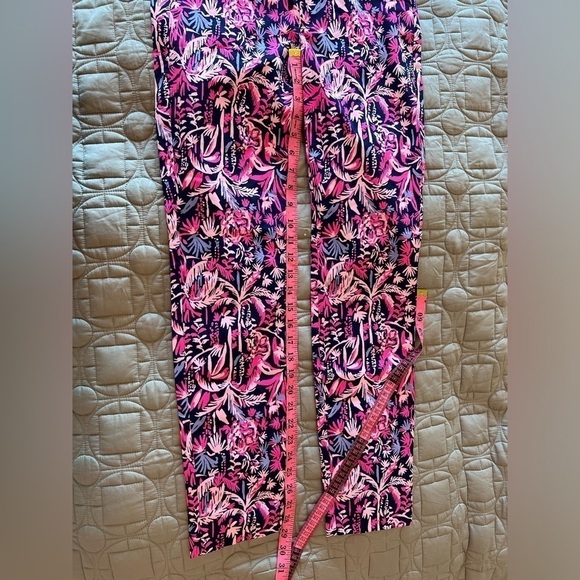 Lilly Pulitzer Kelly Skinny Ankle Pant Bright Navy Swing of Things - Picture 10 of 14